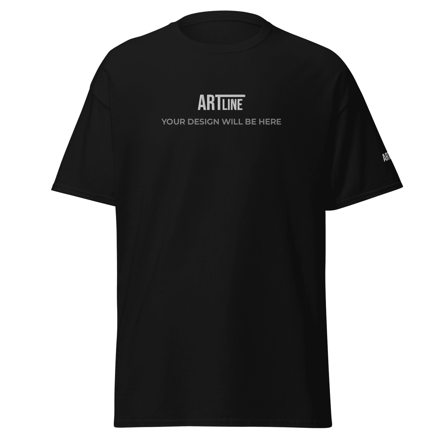 Custom Embroidered T-shirt - ARTline