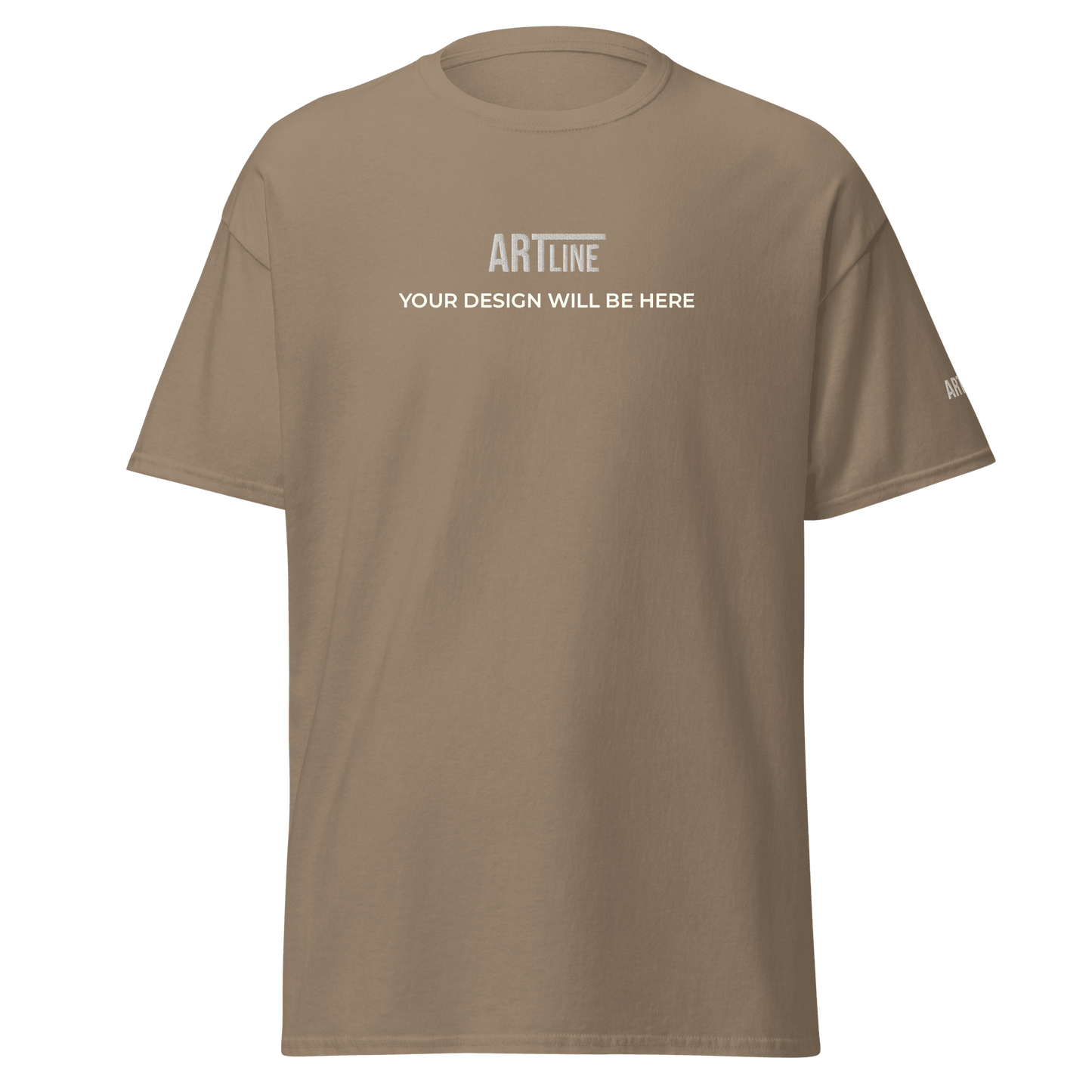 Custom Embroidered T-shirt - ARTline