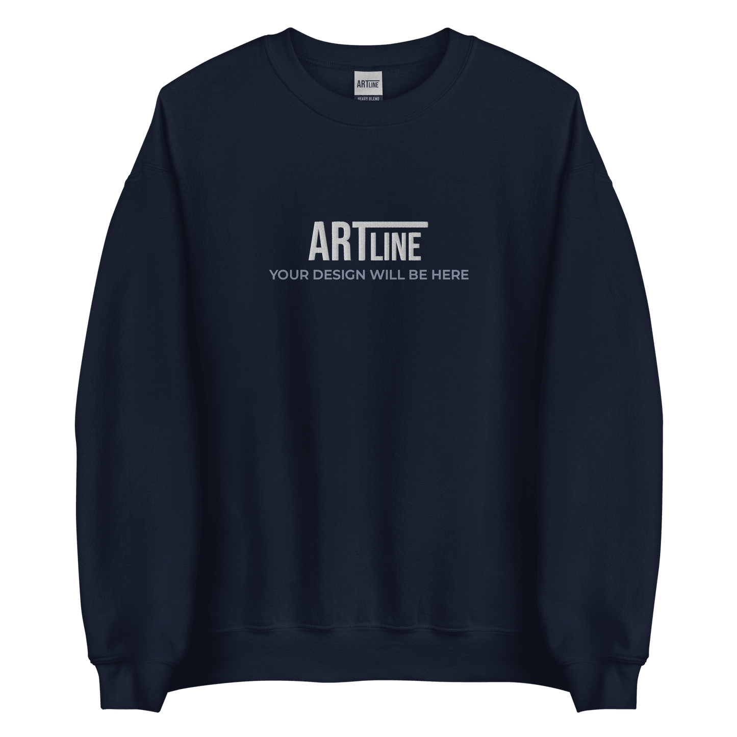 Custom Embroidered Sweatshirt - ARTline