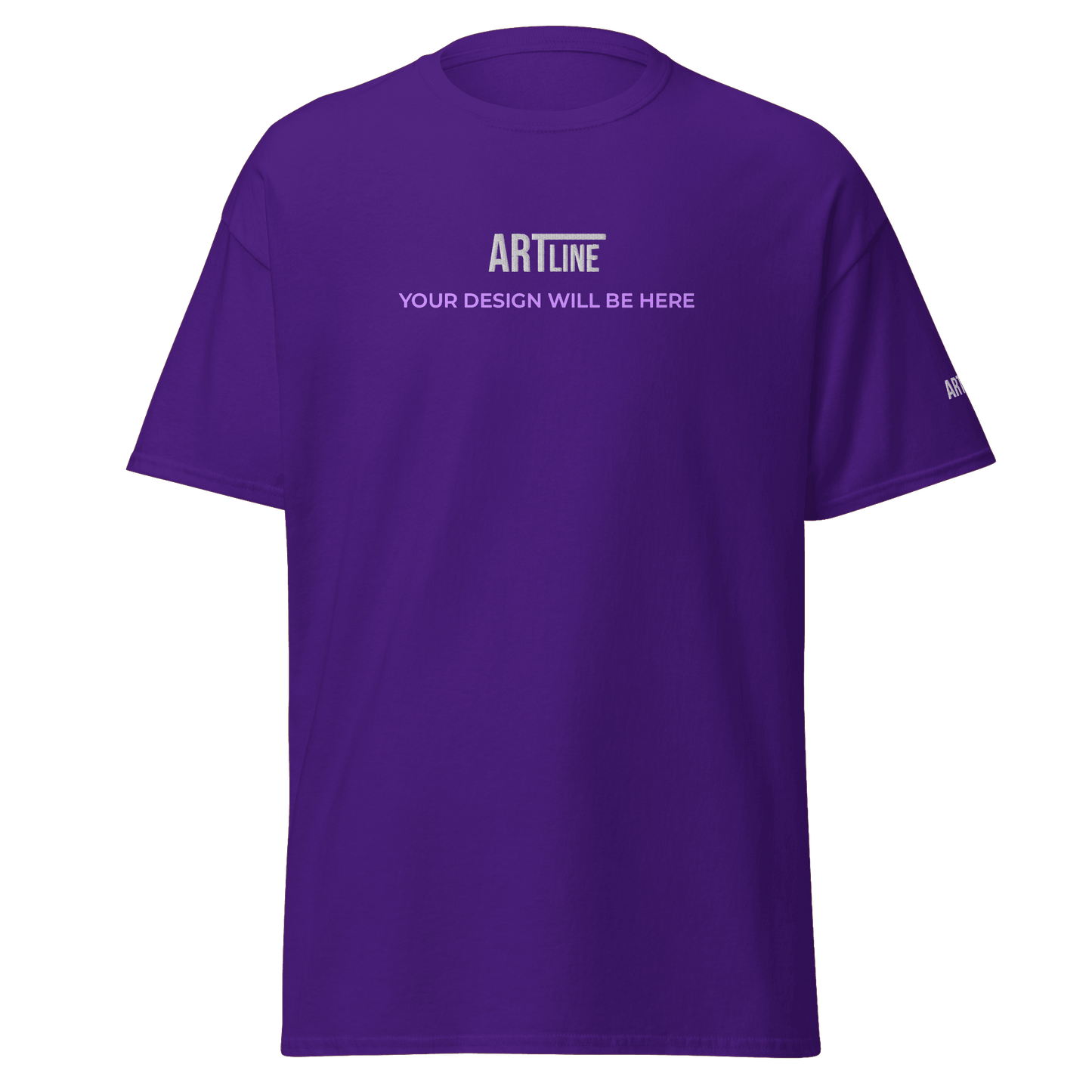 Custom Embroidered T-shirt - ARTline